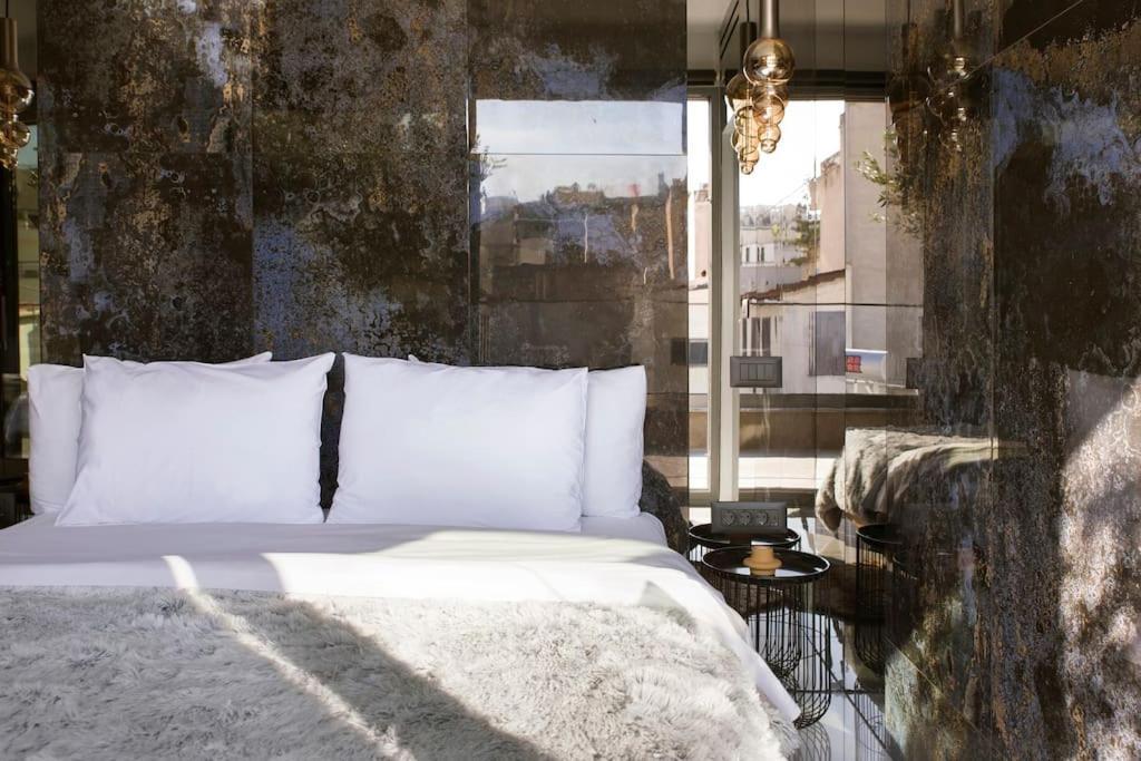 Luxury Acropolis View Apartment-Living Stone Black Pearl Атина Екстериор снимка